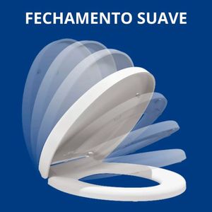 Assento Oval Com Fechamento Suave (pne) - Astra