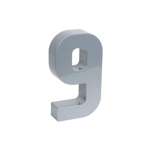 Numero Residencial Aluminio 9 - Roper Plast
