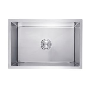 Cuba Quadrato Chrome Inox Cozinha C/ Valvula 68x45x20 - Levo