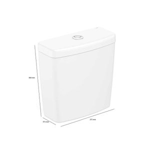 Caixa Acoplada Azalea Acesso Plus Branco 3/6 Lts  (pne) - Celite