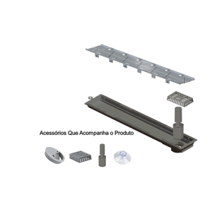 Ralo Linear Tampa Oculta Versatille Elleve 75cm - Ralo Linear