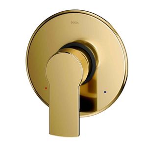 Acabamento  Monocomando Chuveiro/ducha Para Base Argon Ouro Polido - Docol