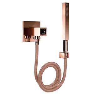 Desviador Chuveiro 1/2 Square Cobre Escovado - Docol
