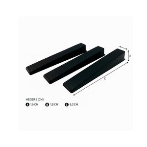Nivela Certo Cunha Standard (estreito) Pacote 50 Pcs - Nivela Certo