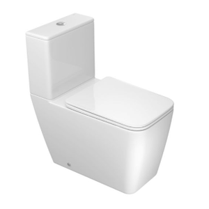 Kit Completo Bacia Com Caixa Acoplada Slim Total Clean Branco - Deca