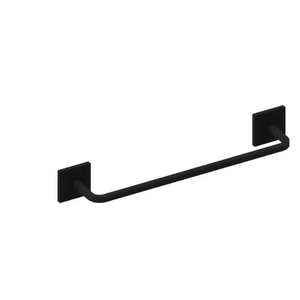 Toalheiro Quada Preto Fosco 45cm - Crismoe