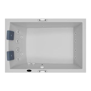 Banheira Pieta Pa180120a P1 Hj 60 Hz C/aquecedor + Truel Level + 2 Alca Slim - Jacuzzi