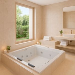 Banheira Pieta Pa180120a P1 Hj 60 Hz C/aquecedor + Truel Level + 2 Alca Slim - Jacuzzi