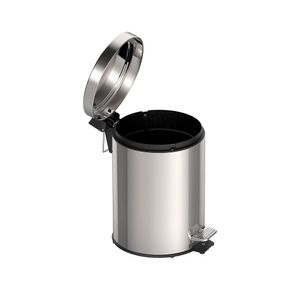 Kit Lixeira Inox C/ Pedal Brasil 5l 94538/105 - Tramontina