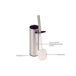 Escova Para Banheiro Aco Inox (94533008) - Tramontina