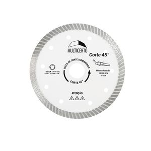 Disco De Corte Diamantado 45° 115 Mmx2.0mm - Multicerto