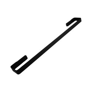Toalheiro Spirit Preto Simples 30mm - Zen Design