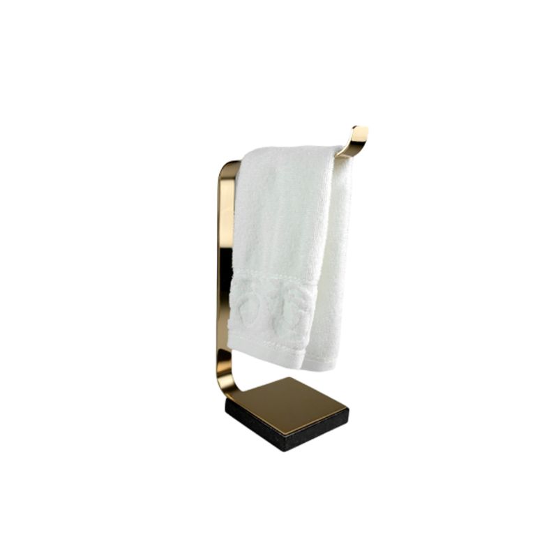 toalheiro de balcao soho golddourado matte  zen design