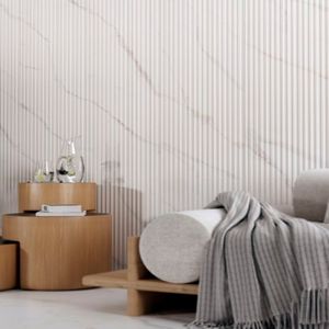 Revestimento Aris Calacata Altissimo Acetinado Relevo Esmaltado Retificado 45,0x90,0 - Biancogres