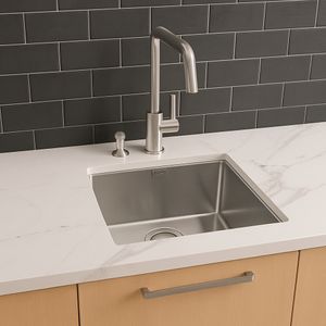 Cuba Quadrum Design Collection Inox C/ Acabamento Scotch Brite 40,0x40,0x20,5 4.1/2 - Tramontina