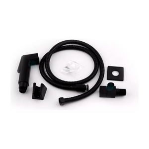 Ducha Higienica Quadra Luxo  Black Matte - Ouse Metais