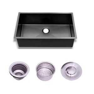 Cuba Gourmet Retangular Black 60x45x20cm - Levo