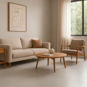 Porcelanato Minerale Al Natural Esmaltado Retificado 119,2x119,2 - Portinari