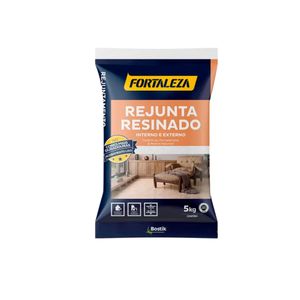 Rejunte Resinado Porcelanato Cinza Platina 5,0 Kg - Fortaleza