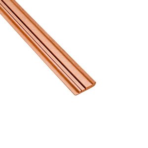 Perfil Frontal Escada Mdf Carvalho York 6,5x210cm - Durafloor