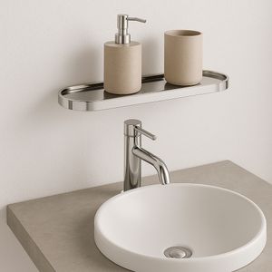 Prateleira Woman Inox Polido - Crismoe