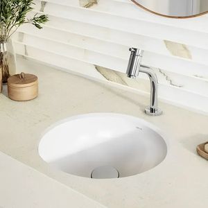 Cuba De Embutir Redonda Slim Branco 30cm - Deca