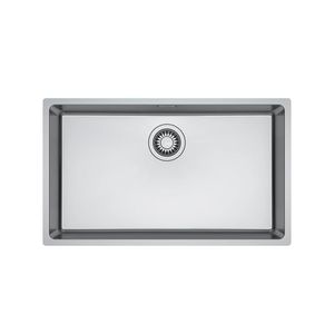 Cuba Attica  Retangular Bistro Inox Escovado 70x40x20 Cm - Docol