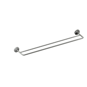 Toalheiro Duplo Round Cromado 60 Cm - Crismoe