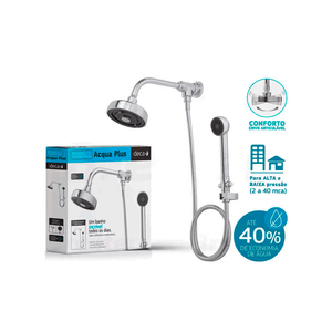 Kit 3 Chuveiros Acqua Plus Cr 1990 C Std Kit - Deca