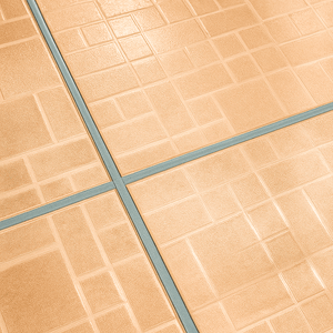 Junta De Dilatacao Cinza P/ Ceramica  Em Pvc Tec192  10mm- 2,70m - Tecnoperfil