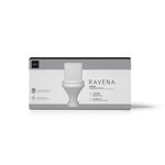 kit completo bacia com caixa acoplada  assento e instalacoes ravena branco  deca