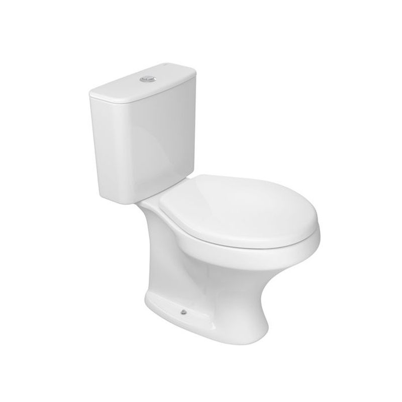 kit completo bacia com caixa acoplada  assento e instalacoes ravena branco  deca