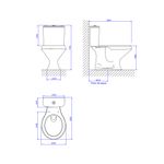 kit completo bacia com caixa acoplada  assento e instalacoes ravena branco  deca