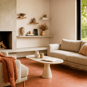 Porcelanato Caleidoscopio Hex Rd Nat 62624 Esmaltado Bold 17,4x17,4 - Ceusa