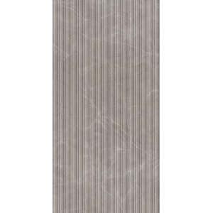 Revestimento Aris Gris Armani Acetinado Relevo Esmaltado Retificado 45,0x90,0 - Biancogres