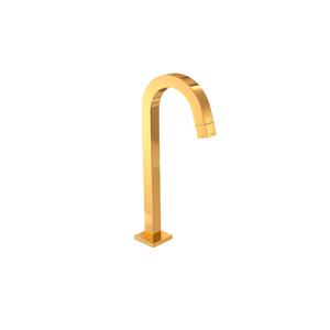 Torneira Para Lavatório De Mesa Tube Bica  Alta Gold - Deca