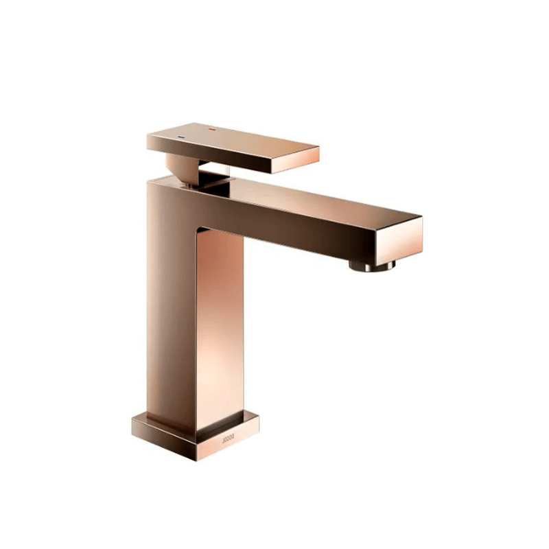 monocomando para lavatorio de mesa new edge cobre polido  docol