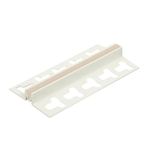Junta De Dilatacao Marfim Para Ceramica Em Pvc Tec192 10mm- 2,70m - Tecnoperfil
