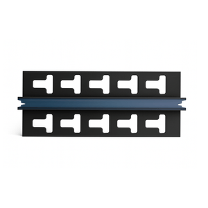 Junta De Dilatacao Preto Para Ceramica  Em Pvc  Tec191 8mm- 2,70m - Tecnoperfil