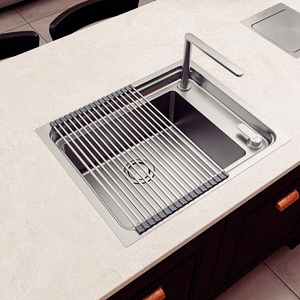 Escorredor De Louça Flexível Inox E Silicone - Tramontina