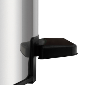 Lixeira Com Pedal Loop Em Aco Inox C/ Acabamento Polido E Balde Interno 30 L (94547030) -tramontina