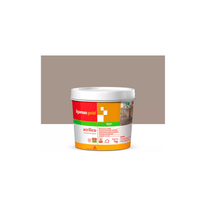 Rejunte Acrilico Ligamax Gold (ab) Grafite 1 Kg - Sika