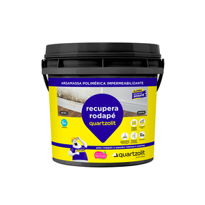 Recupera Rodape Branco Balde 12kg - Quartzolit