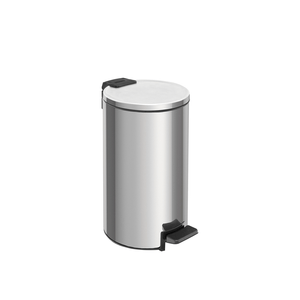 Lixeira C/ Pedal Loop 5 L Aco Inox C/ Acab. Polido (94547005) - Tramontina