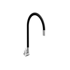 Torneira Para Cozinha De Parede Galiflex Preta - Docol