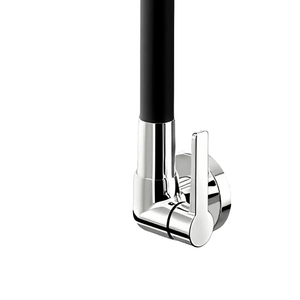Torneira Para Cozinha De Parede Galiflex Preta - Docol