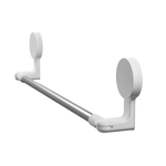 porta toalha com adesivo  branco 585 x 54 x 118 cm  astra