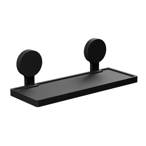 Prateleira Com Adesivo Preto Fosco 32,1 X 11,5 X 11,7 Cm - Astra
