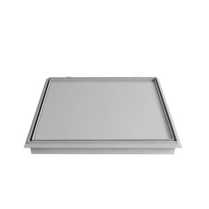 Tampa Casa De Maquina Oculta Cinza 80x80 Cm - Conceitos Tampas