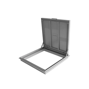 Tampa Casa De Maquinas Oculta 90x90 Cm Cinza - Conceitos Tampas